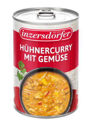 Hühnercurry mit Gemüse