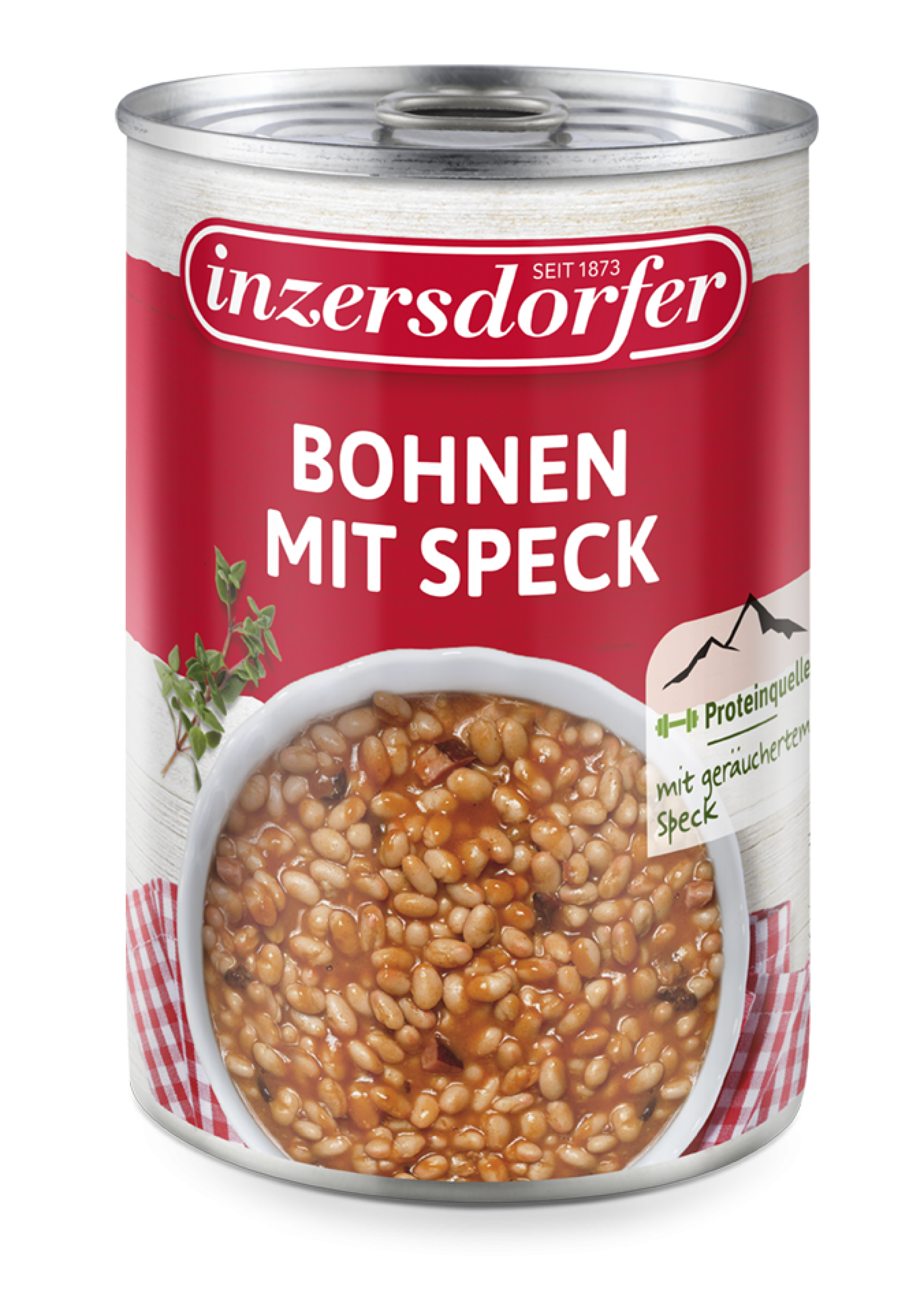 INZ Dose 400g BohnenMitSpeck