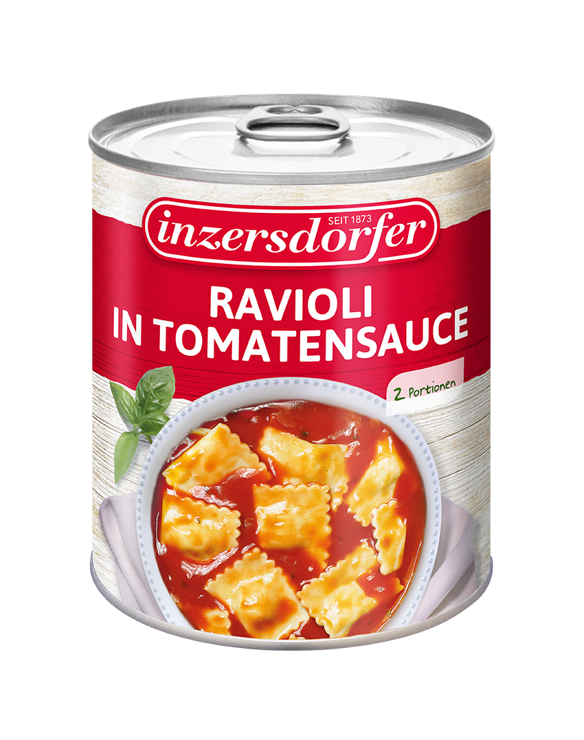 Ravioli in Tomatensauce